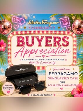💎🖤 FERRAGAMO Community Buyer's Appreciation🖤💎